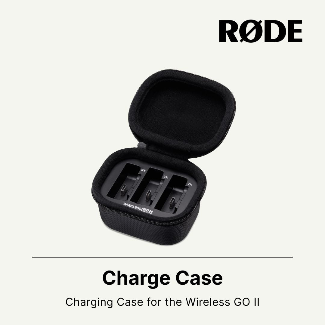 Rode Charging Case for Rode Wireless GO/Wireless GO II Microphone System