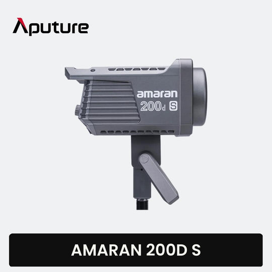 amaran 200D S COB 日光 LED 视频灯，配备新型双蓝光芯片组 Bowen Mount by Aputure